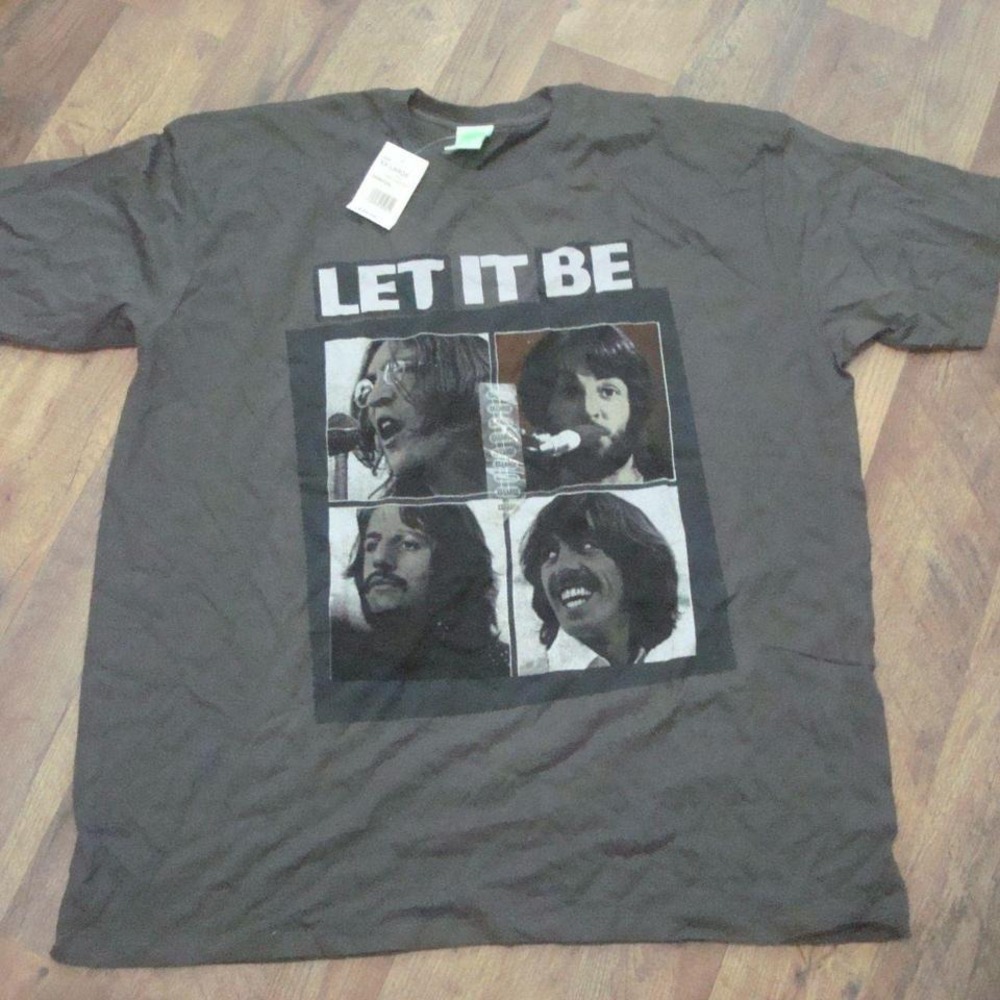 THE BEATLES 2011 LET IT BE XXL SHIRT VINTAGE 00S Y2K‎ W2